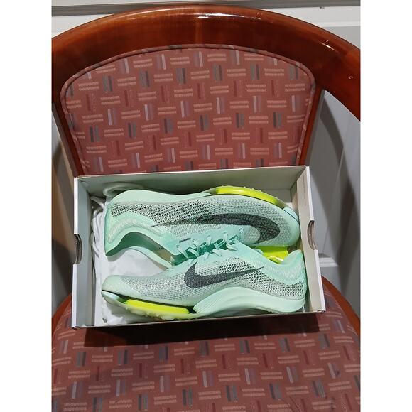New Men's 11.5 Nike Air Zoom Victory Mint Track Spikes Cleats (DR9908-300) - Picture 6 of 10